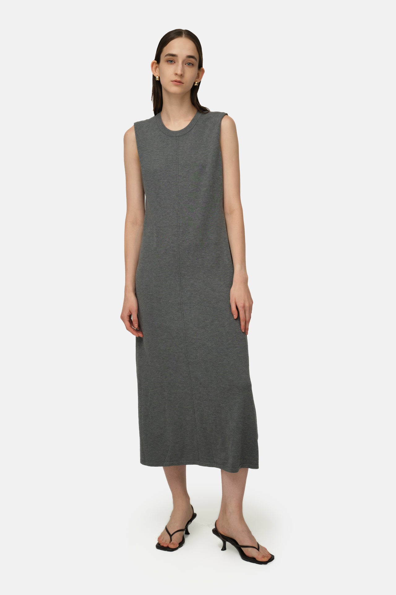 Carmine Maxi Dress - Charcoal