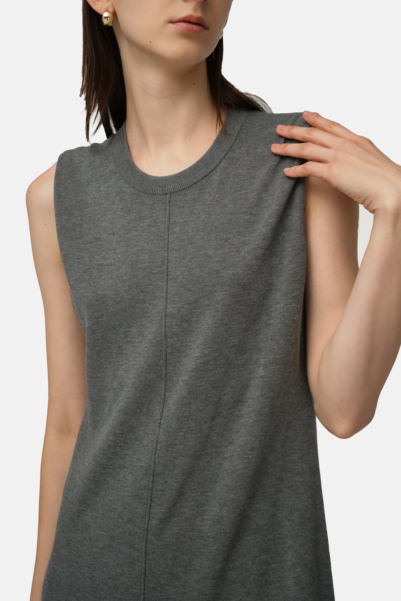 Carmine Maxi Dress - Charcoal